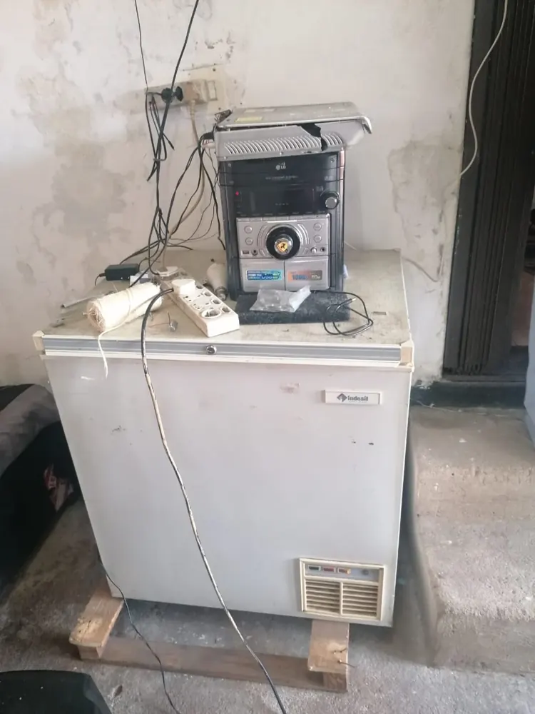 Fridge repair work